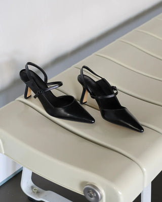 buckle strap slingback