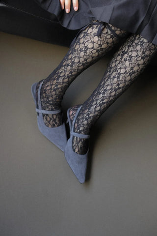 suede Mary Jane