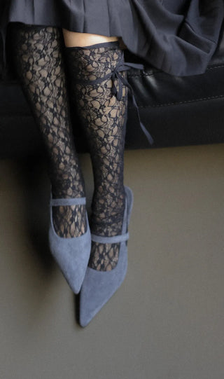 suede Mary Jane
