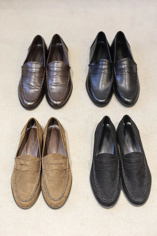 basic penny loafers