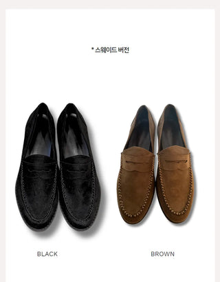 basic penny loafers