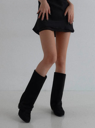 fold warmer boots