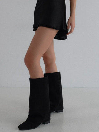 fold warmer boots