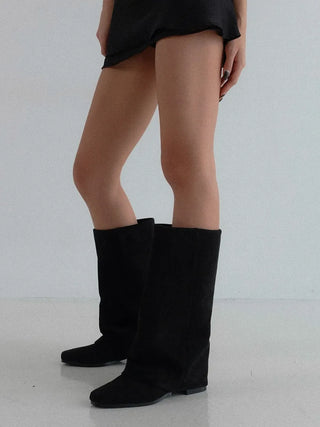 fold warmer boots