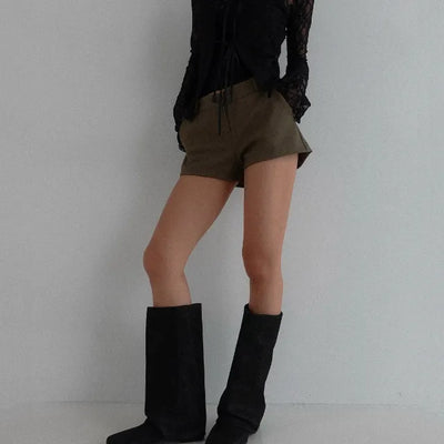 fold warmer boots