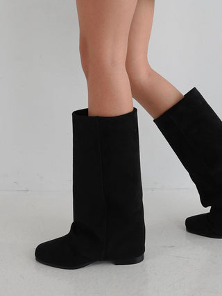 fold warmer boots