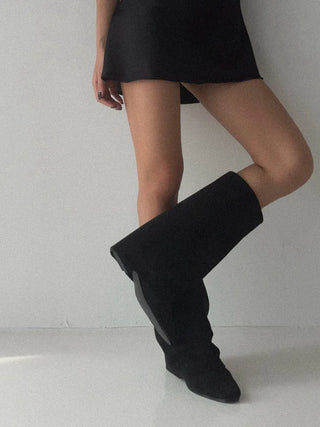 fold warmer boots