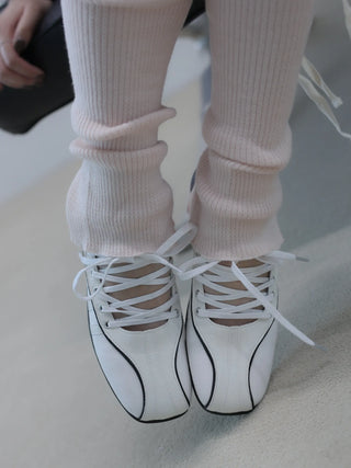 lace-up Mary Jane