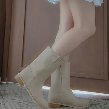 epaulette wood boots