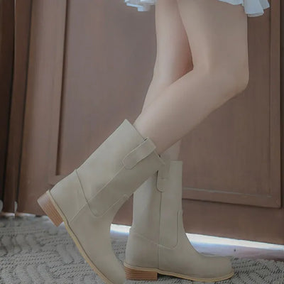 epaulette wood boots