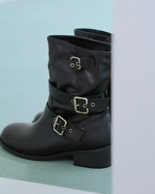 buckle walker boots