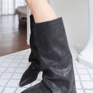 fold warmer boots