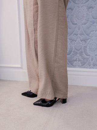 enamel stiletto heel