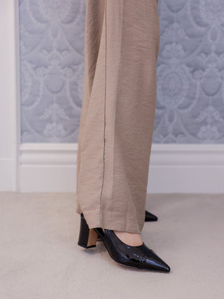 enamel stiletto heel