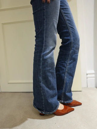 enamel stiletto heel