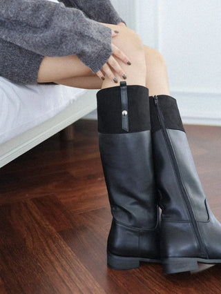 two-tone boots