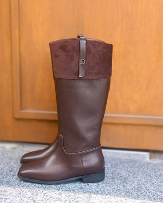 two-tone boots