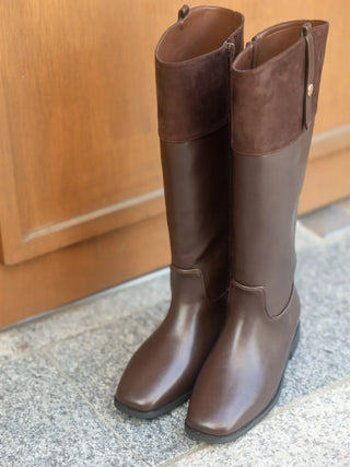 two-tone boots