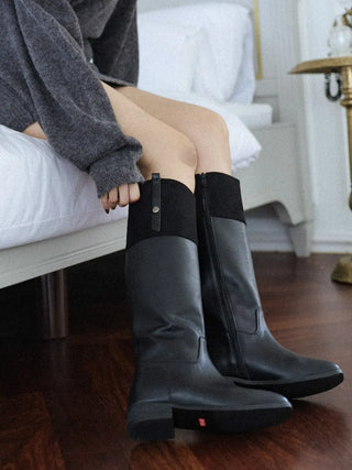 two-tone boots