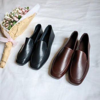 classic flat loafers