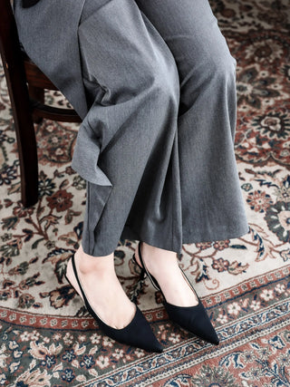 side strap slingback