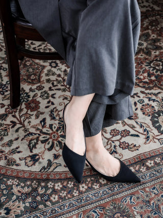 side strap slingback