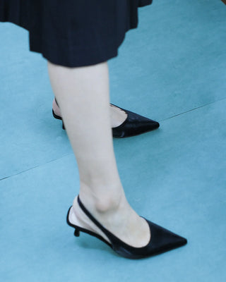 side strap slingback