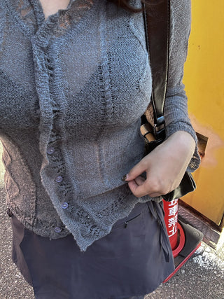lace cardigan
