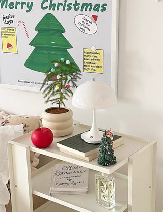 White Mushroom Desk Lamp