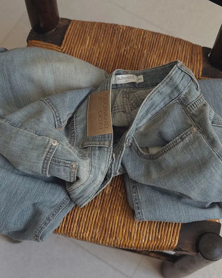 [Length selectable] Slow & Susie Chemistry Summer Wide Denim Pants
