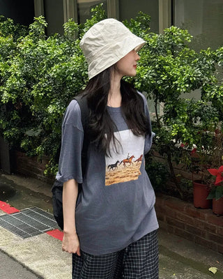 Vintage print T-shirt