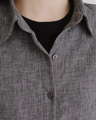 [4 colors] Organica Soft Grain Linen Shirt