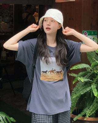 Vintage print T-shirt