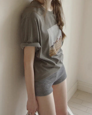 Vintage print T-shirt