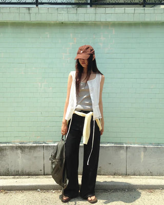 Slow & Susie Flow Fit Stain-Resistant Raw Denim Pants