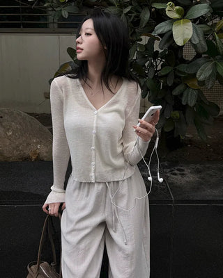 Elastic waist pants