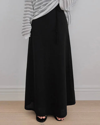 [3 colors] Long skirt