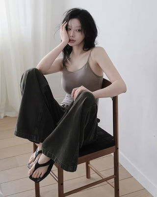 [2 colors] Washed Pigment Dyed T-shirt