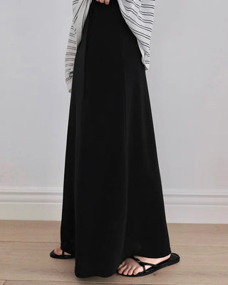 [3 colors] Long skirt