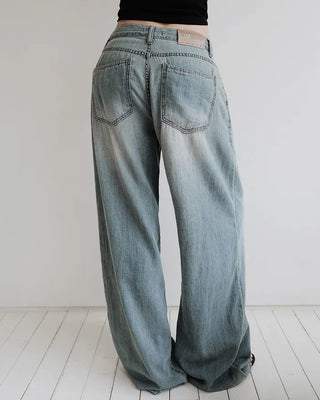 [Length selectable] Slow & Susie Chemistry Summer Wide Denim Pants