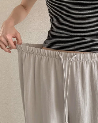 Elastic waist pants