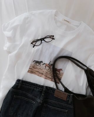 Vintage print T-shirt