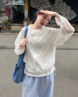 [3 colors] Lightweight Windbreaker