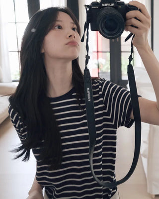 Striped Border Half Knit - 3 colors