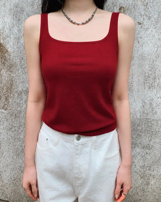 [5 colors] Wide Sleeveless