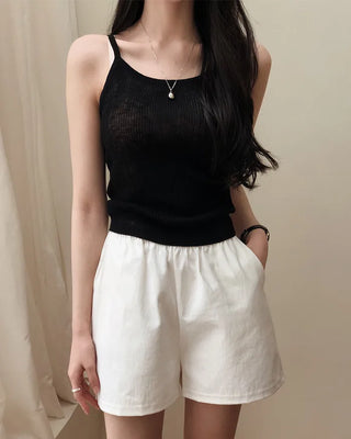 Elastic shorts