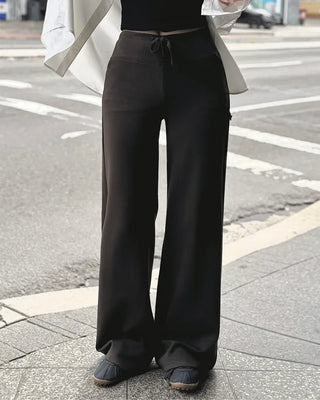 [4 colors][Selectable length] Straight training pants