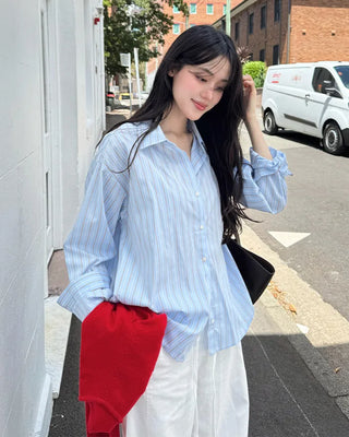 Modern Classic Striped Shirt