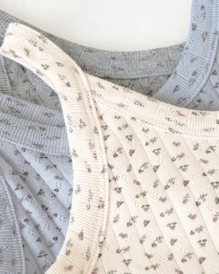 Mini flower camisole