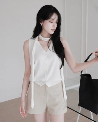 [4 colors] Modal knit vest